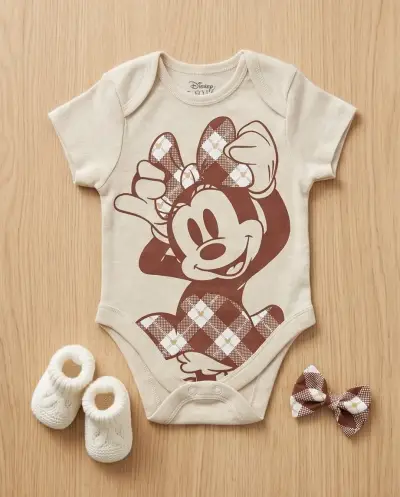 Set de Bodys para Bebé Minnie Mouse Disney - miniatura 1