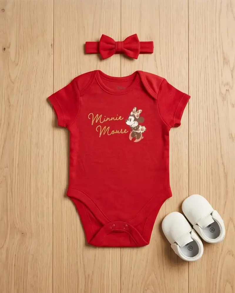 Set de Bodys para Bebé Minnie Mouse Disney - 3