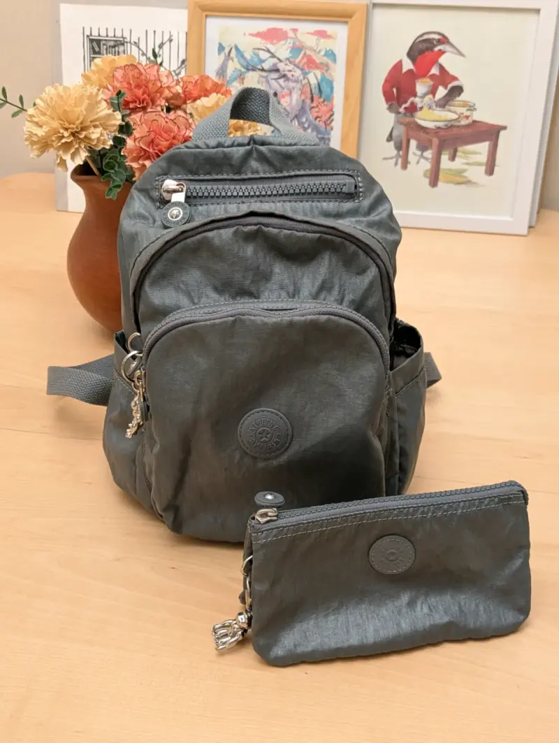 Mochila kipling modelo Delia + estuche - 1