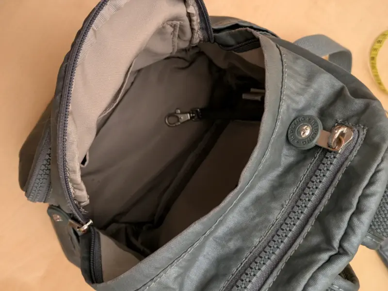 Mochila kipling modelo Delia + estuche - 5
