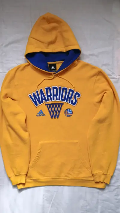 Polerón Adidas Warriors amarillo - miniatura 1