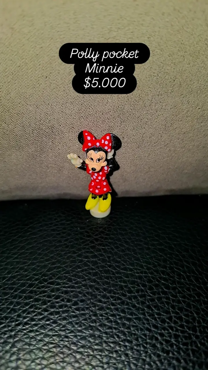 Figura Polly Pocket Minnie Mouse