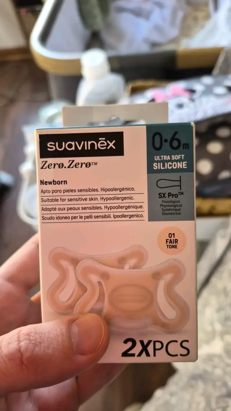 Chupetes Suavinex Zero.Zero recién nacidos (0,6 m)