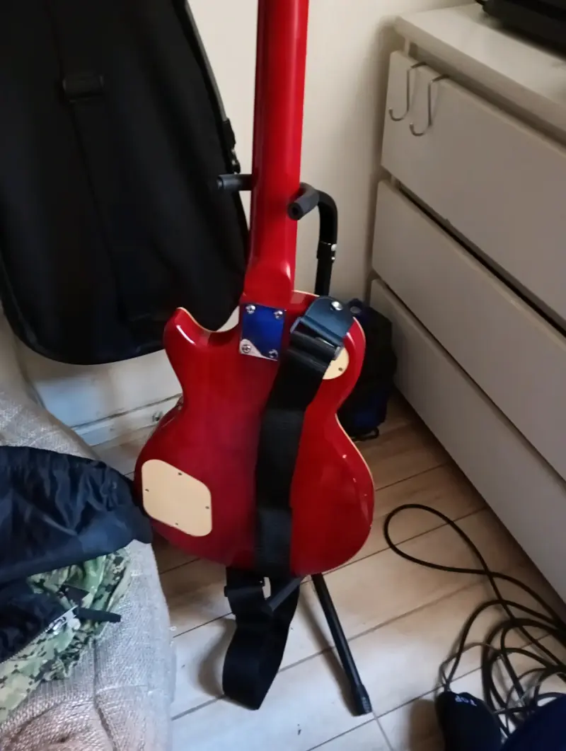 Guitarra eléctrica Azalea estilo Les Paul ro - 3