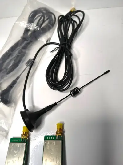 2uds Lora 433mhz Ebyte E32-433t30d + Antenas 5dbi - miniatura 4