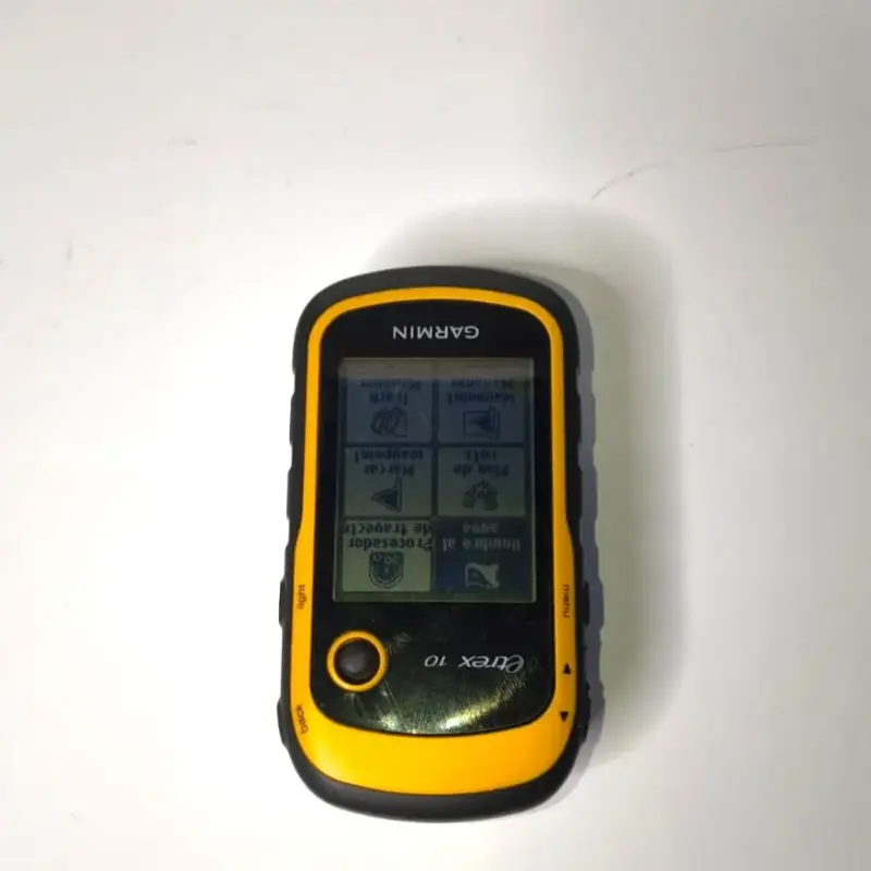 GPS portátil Garmin eTrex 10 amarillo con detalles - 1