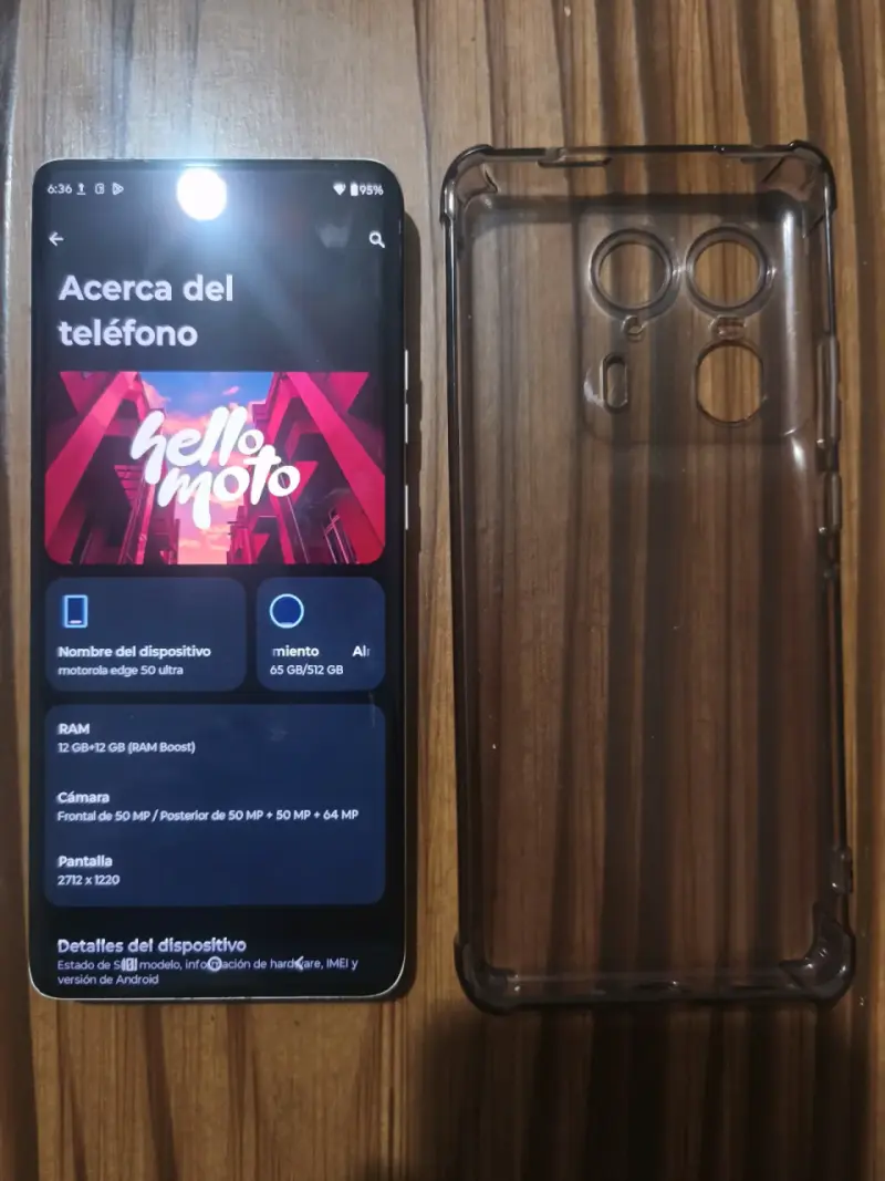 Smartphone Motorola Edge 30 Ultra con funda - 2