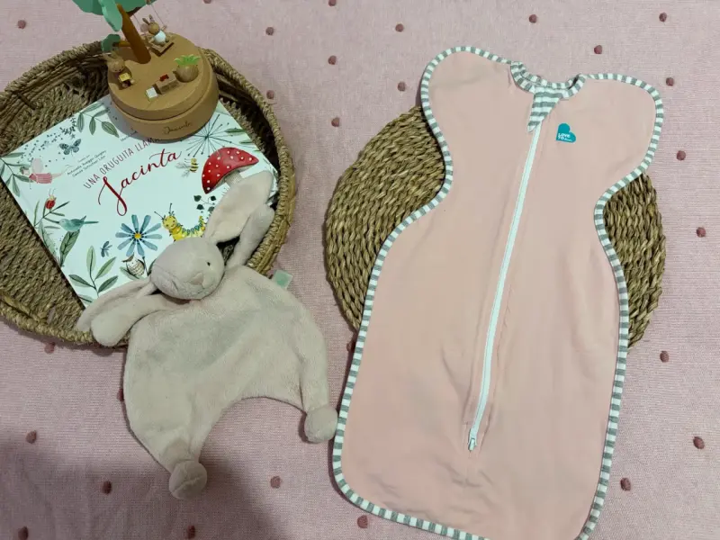Saco de dormir para bebé Love To Dream rosa