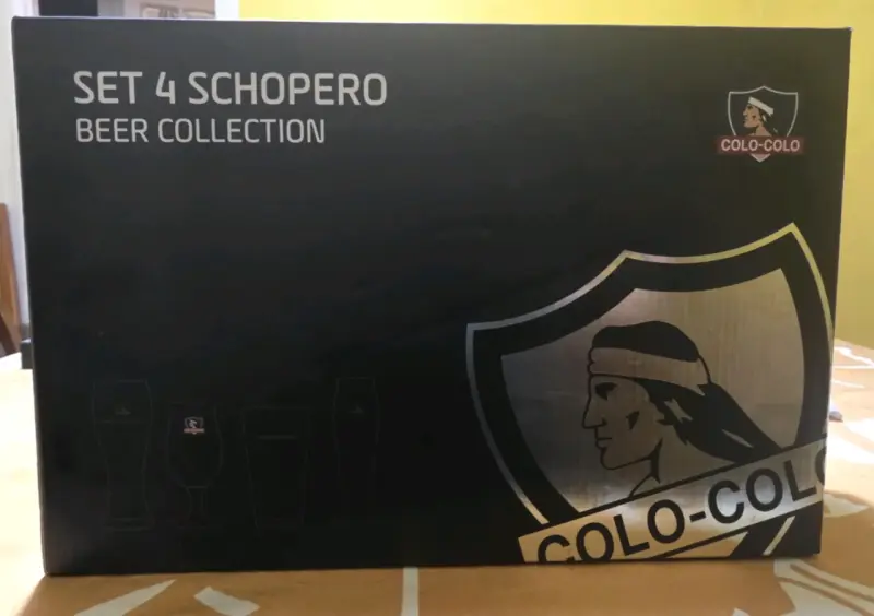Set de 4 vasos schoperos Colo-Colo edición premium - 3