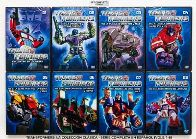 Colección Completa de DVDs Transformers en Español - miniatura 1