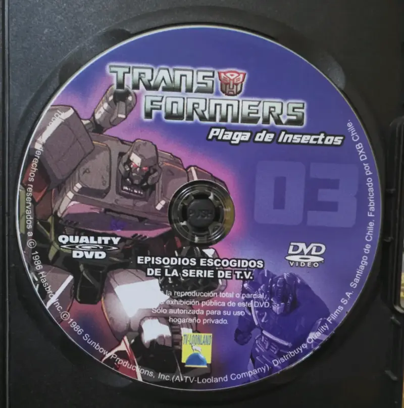 Colección Completa de DVDs Transformers en Español - 4