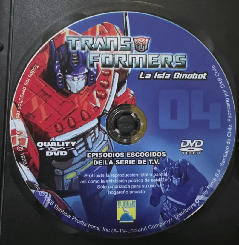 Colección Completa de DVDs Transformers en Español - 5