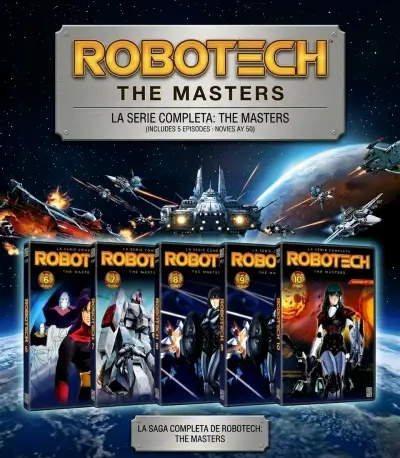 COLECCIÓN COMPLETA ROBOTECH DVD ORIGINALES - miniatura 3
