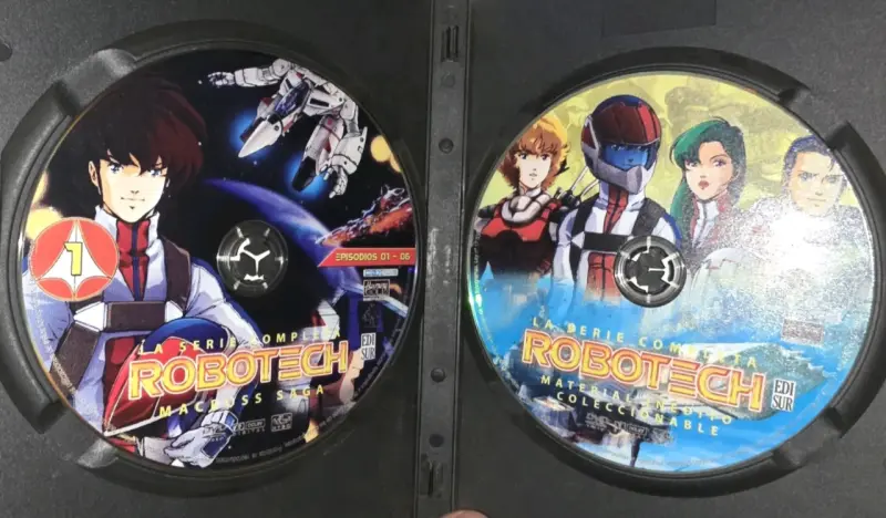 COLECCIÓN COMPLETA ROBOTECH DVD ORIGINALES - 6