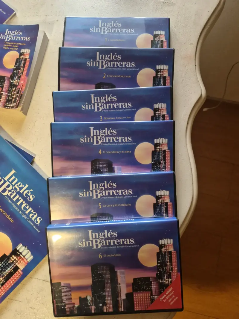 Curso de Inglés Sin Barreras Completo con CDs y Libros - 3