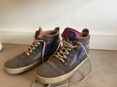 Botines de cuero Inkkas con diseño de ave - miniatura 1