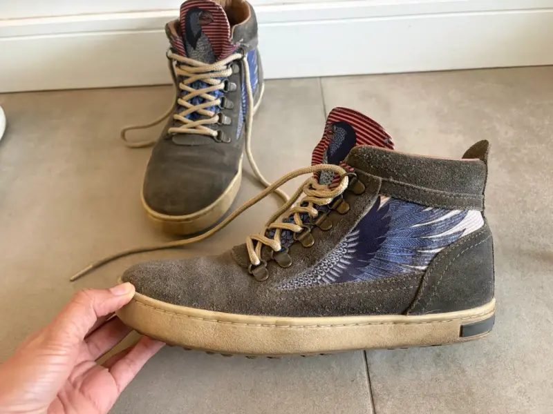 Botines de cuero Inkkas con diseño de ave - 2