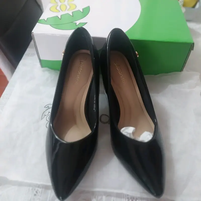 Zapatos de Tacón Negro para Mujer Elegantes - 2