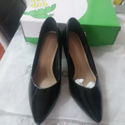 Zapatos de Tacón Negro para Mujer Elegantes - miniatura 2