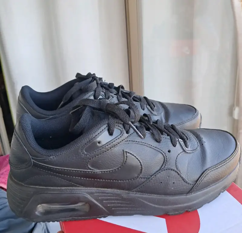 Zapatillas Nike Air Max SC Lea negras - 1