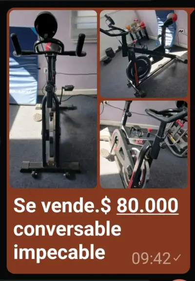 Bicicleta estática X-Bike en buen estado - miniatura 1