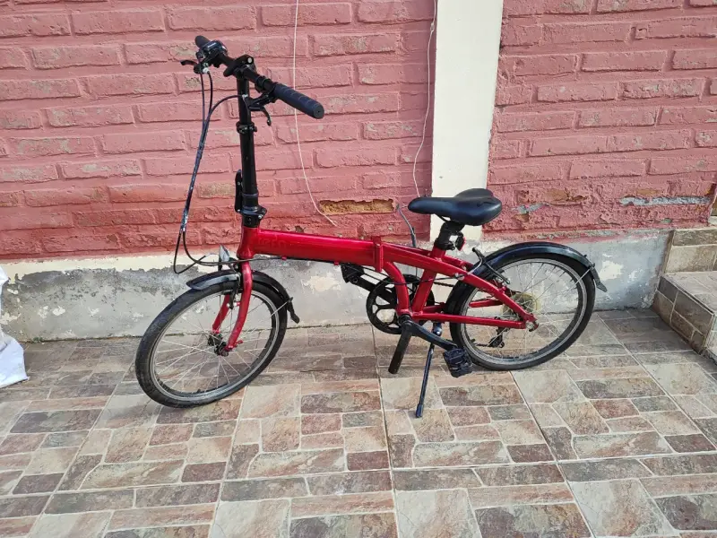 Bicicleta plegable roja Tern - 1