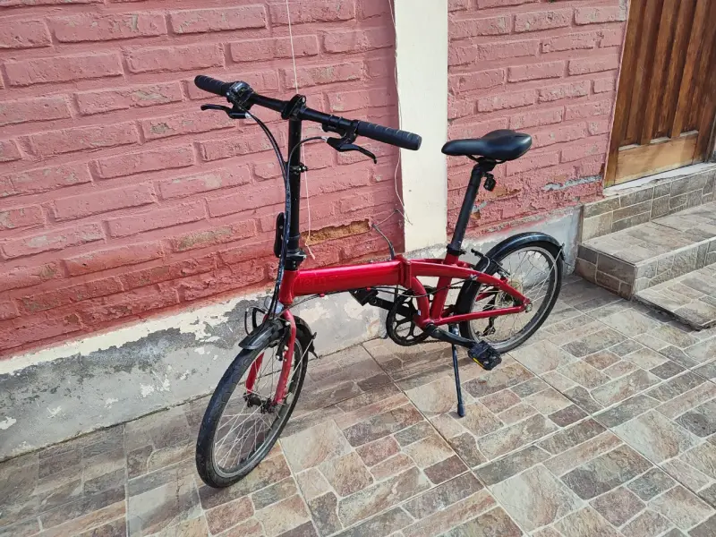 Bicicleta plegable roja Tern - 2