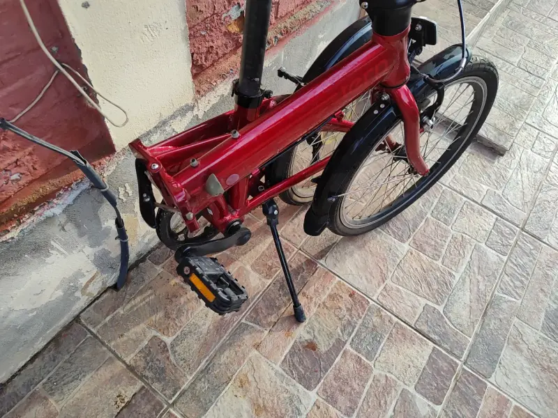 Bicicleta plegable roja Tern - 3