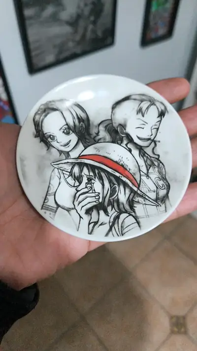 Plato decorativo One Piece ICHIBAN KUJI - miniatura 1