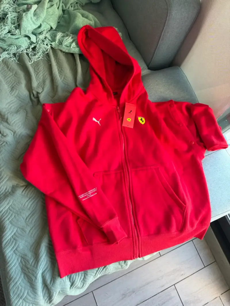 Polerón rojo Puma Ferrari - 1