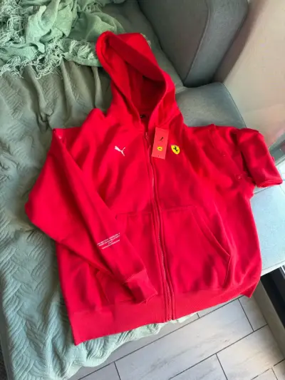 Polerón rojo Puma Ferrari - miniatura 1