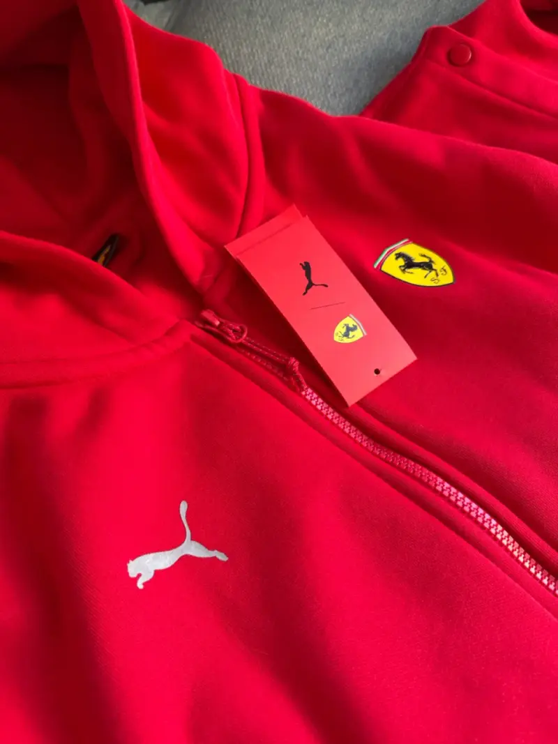Polerón rojo Puma Ferrari - 4
