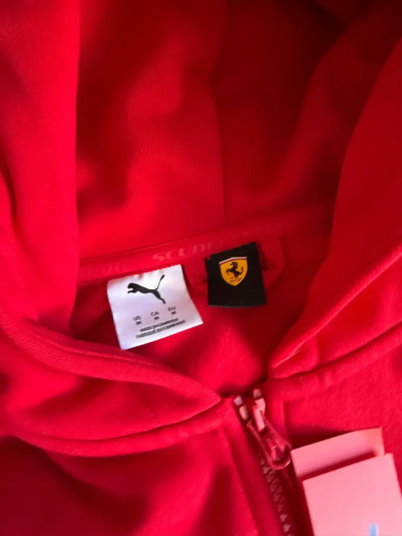 Polerón rojo Puma Ferrari - 5
