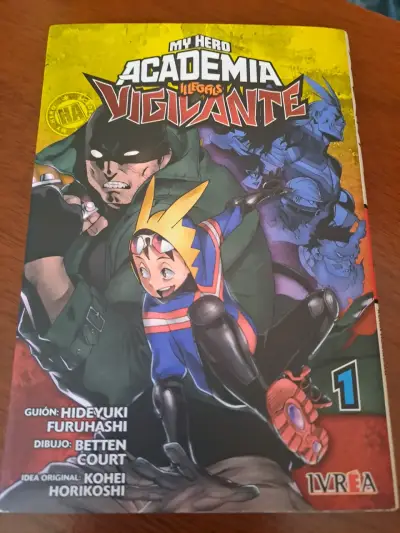 Manga My Hero Academia Illegals Vigilante V 1 - miniatura 1