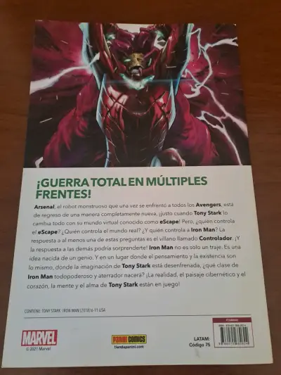 Cómic Iron Man Realidades Stark Marvel - miniatura 2