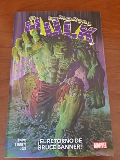 Comic El Inmortal Hulk El Retorno de Bruce Banner - miniatura 1