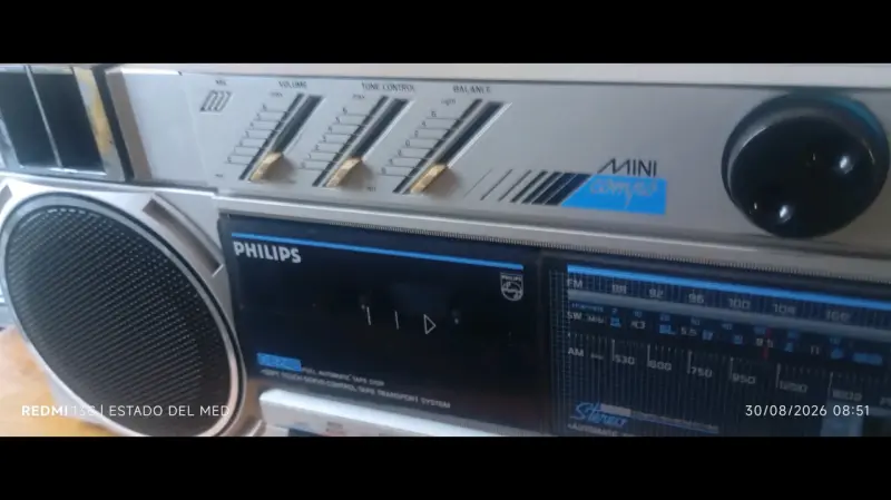 Radio vintage bluetooth Philips D8248 con Bluetoot - 5