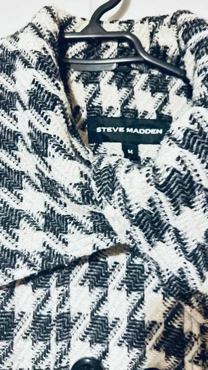 Abrigo de lana pata de gallo Steve Madden - 2