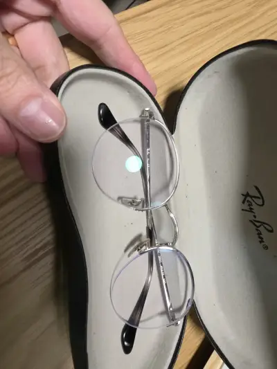 Lentes ópticos Ray-Ban metálicos unisex - miniatura 1
