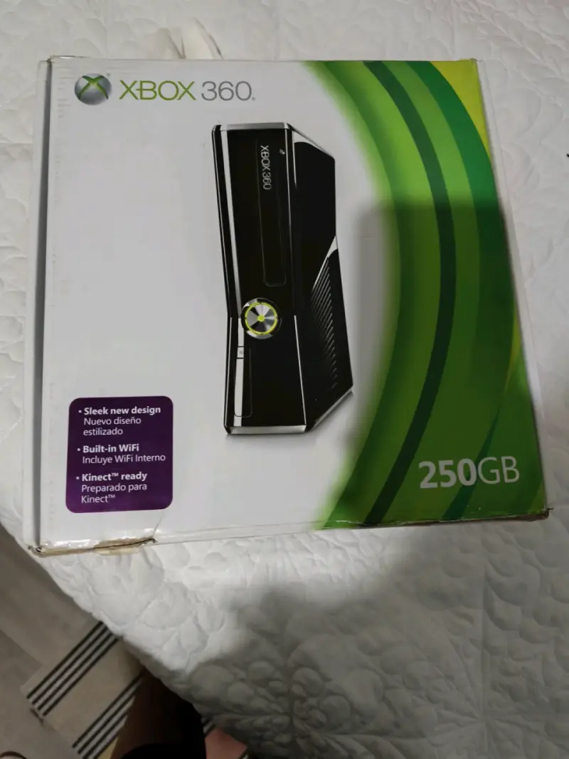 Consola Xbox 360 250GB con WiFi y Kinect