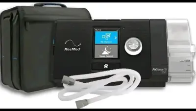 Máquina CPAP ResMed AirSense 10 con accesorios - miniatura 1