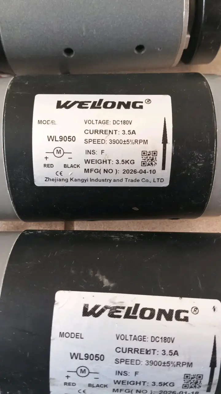 Motor DC Permanente Magneto Welong 3.5A - 3