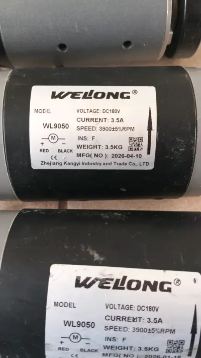 Motor DC Permanente Magneto Welong 3.5A - miniatura 3