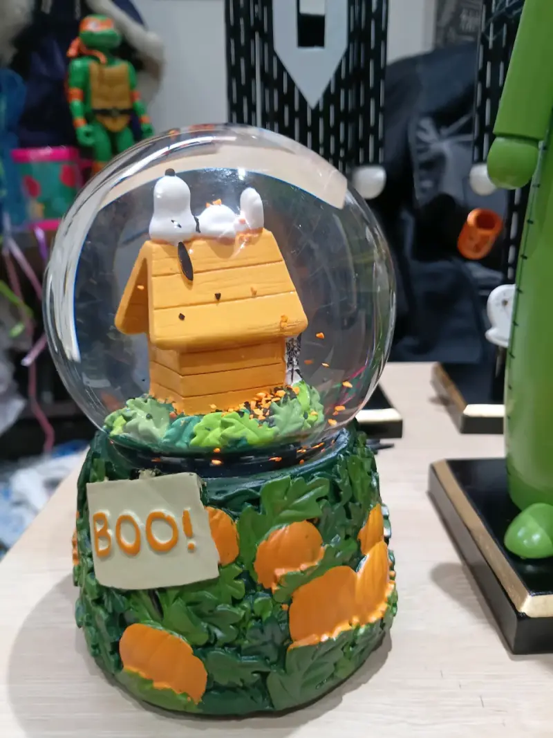 Bola de nieve decorativa Snoopy Halloween - 2