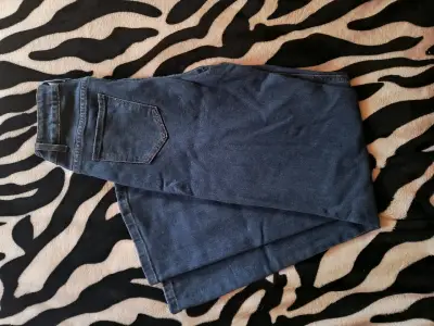 Jeans azul oscuro para mujer talla XS - miniatura 2