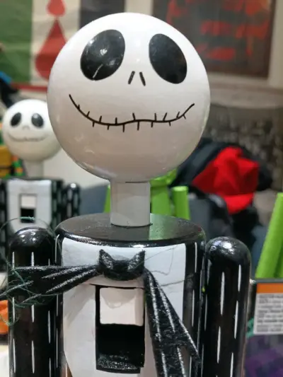 Figura cascanueces de Jack "A Nightmare Before.." - miniatura 3