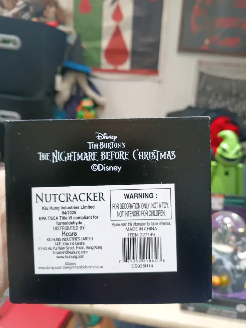 Figura cascanueces de Jack "A Nightmare Before.." - 4