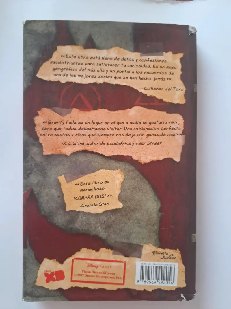 Libro Diario 3 Gravity Falls en Español - 2