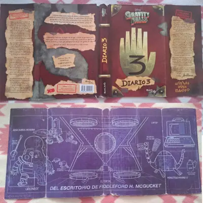 Libro Diario 3 Gravity Falls en Español - miniatura 3