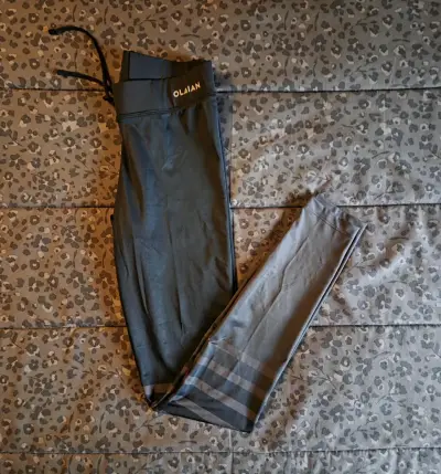 Leggings deportivos negros Olian para mujer - miniatura 1